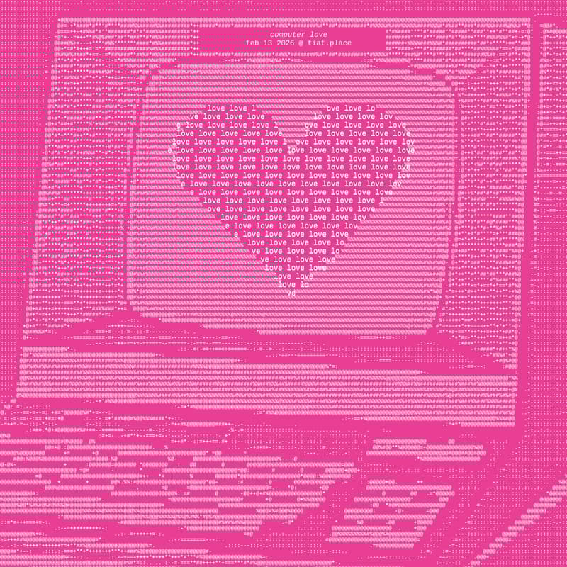 Cover Image for computer love <> exhibition opening