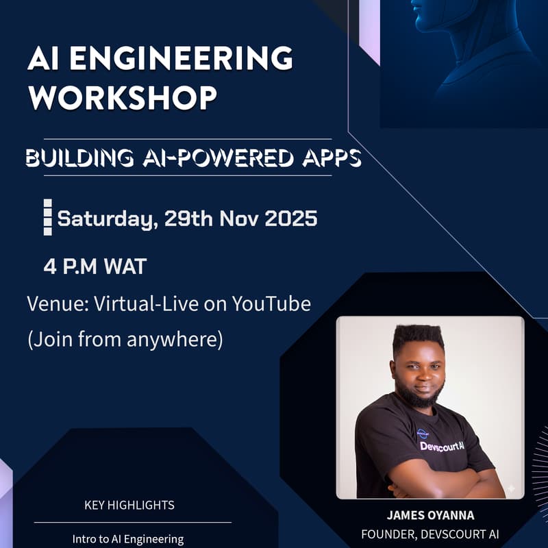 Cover Image for AI Enginering Workshop