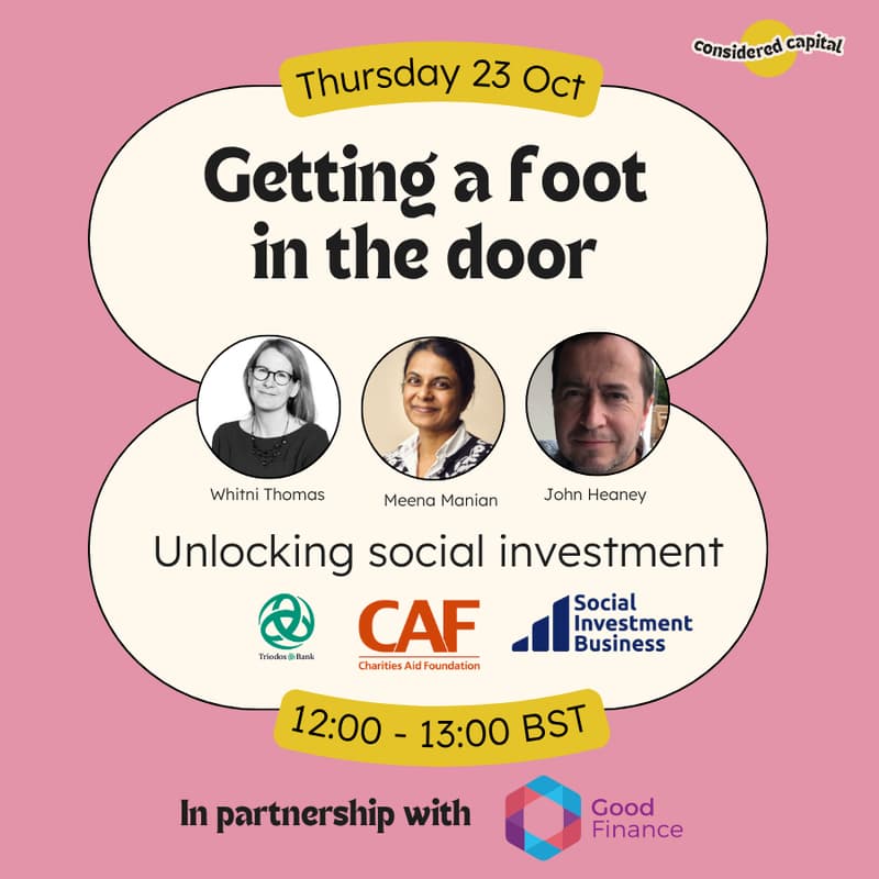 Cover Image for Getting a foot in the door: How to unlock Social Investment Opportunities