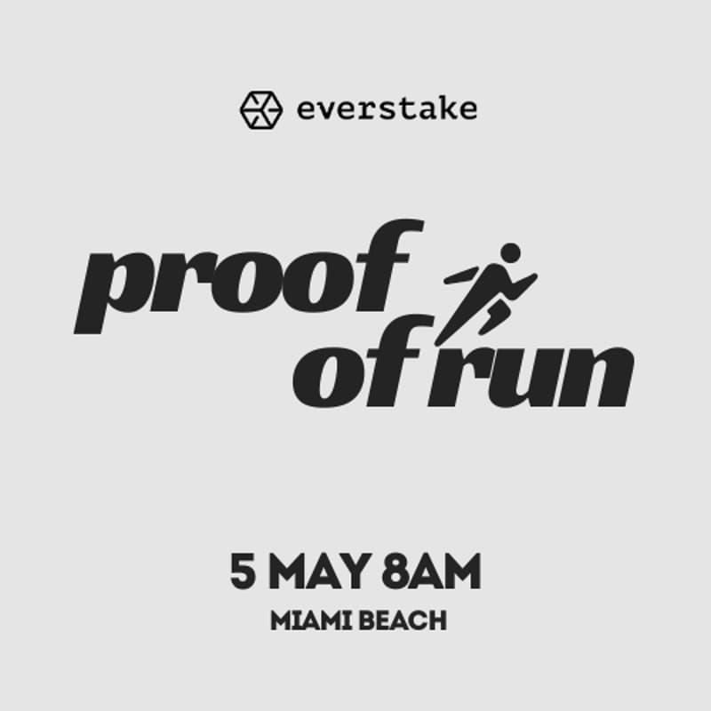 Cover Image for Proof of Run 5K | Consensus Miami 🇺🇸