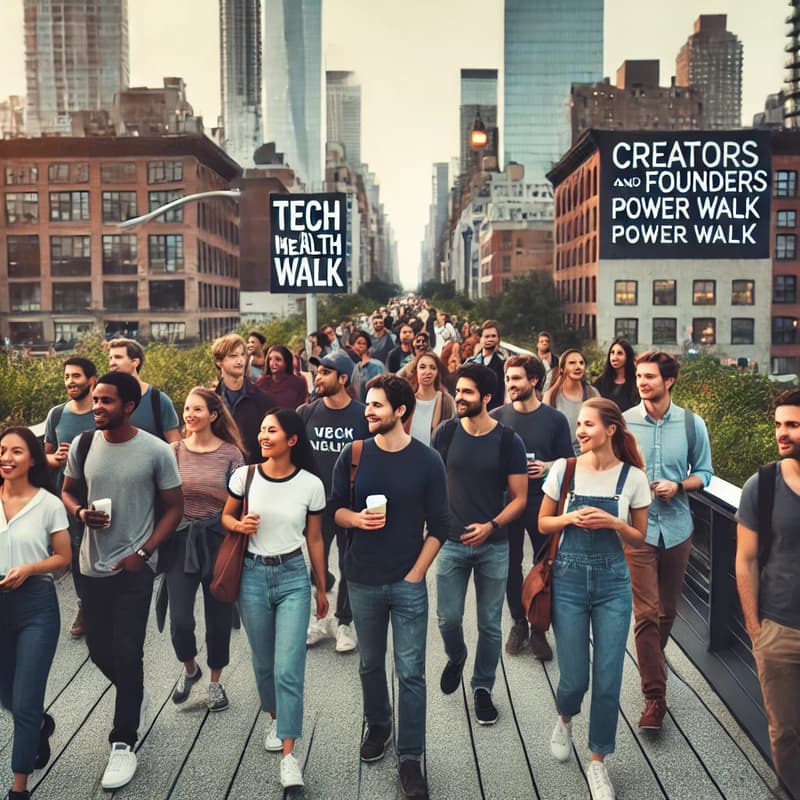 Cover Image for Tech in Health Power Walk / Part of Creators and Founders Power Walk