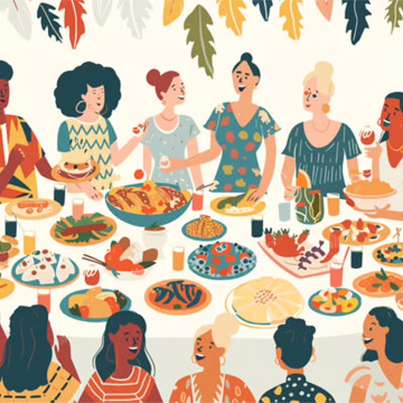 Cover Image for Flavors of Culture: A Potluck Celebration