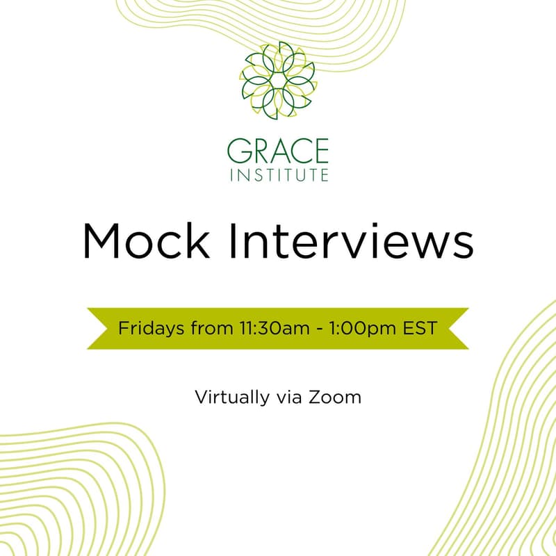 Cover Image for Grace Institute Virtual Mock Interviews