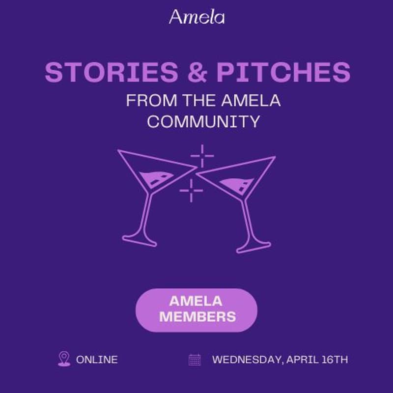 Cover Image for Start Here: Stories & Pitches from the Amela Community 🎤