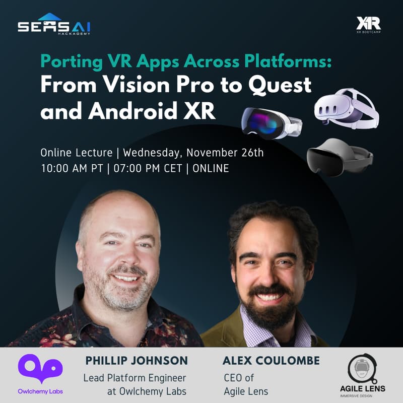 Cover Image for Porting VR Apps Across Platforms: From Vision Pro to Quest and Android XR