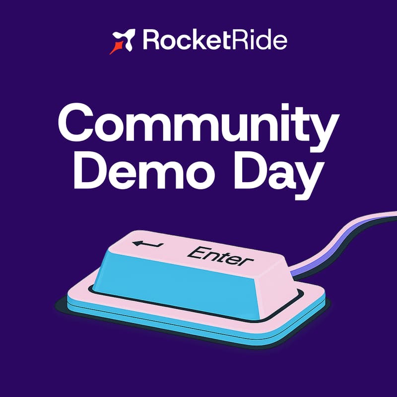 Cover Image for Community Demo Day at RocketRide - Day 2