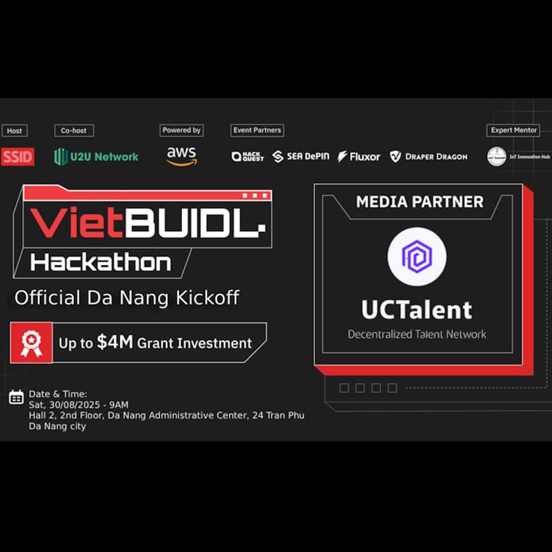 Cover Image for VietBUIDL Hackathon 2025: Da Nang Kickoff Day ($4M Prize Pool!)