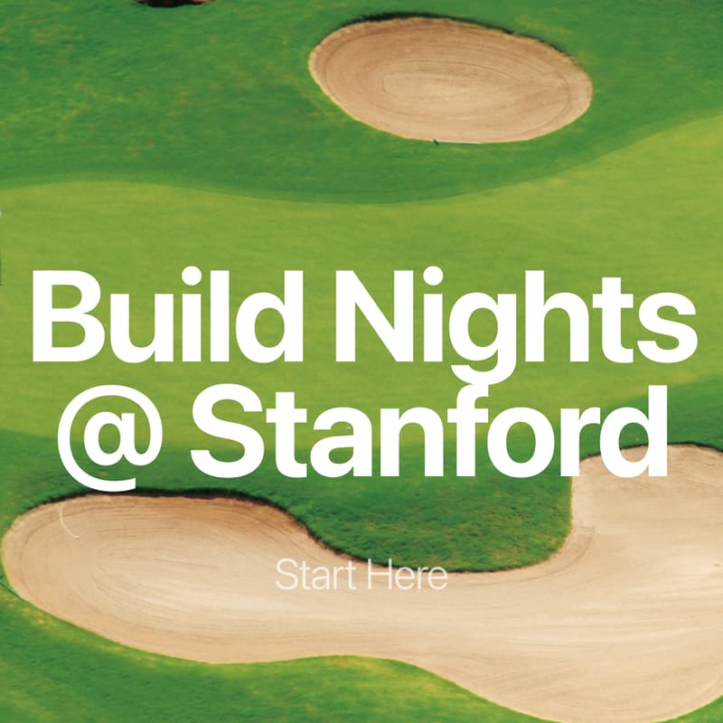 Cover Image for Build Night Stanford