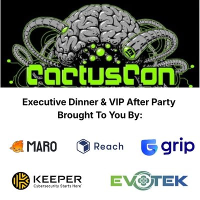 Cover Image for CactusCon - Executive Dinner & VIP After Party