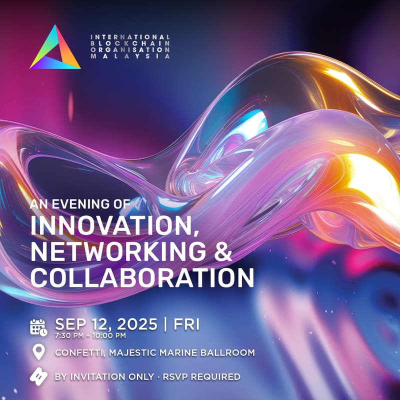 Cover Image for πβ¨ International Blockchain Organisation Malaysia Innovation, Networking & Collaboration β¨π