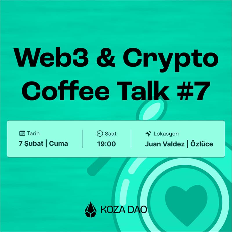 Cover Image for Web3 & Crypto Coffee Talk #7