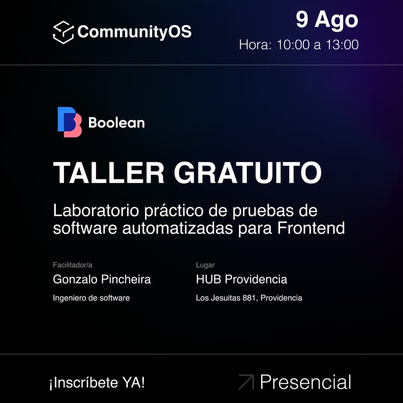 Cover Image for Laboratorio práctico de pruebas de software automatizadas para Frontend