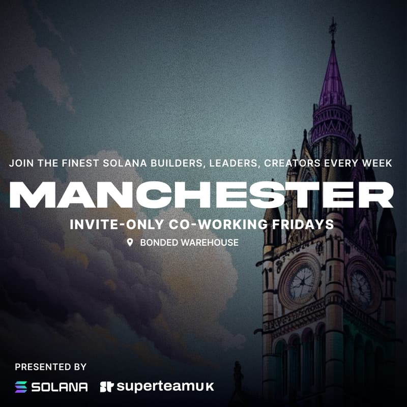 Cover Image for Co-Working Fridays : Manchester Chapter