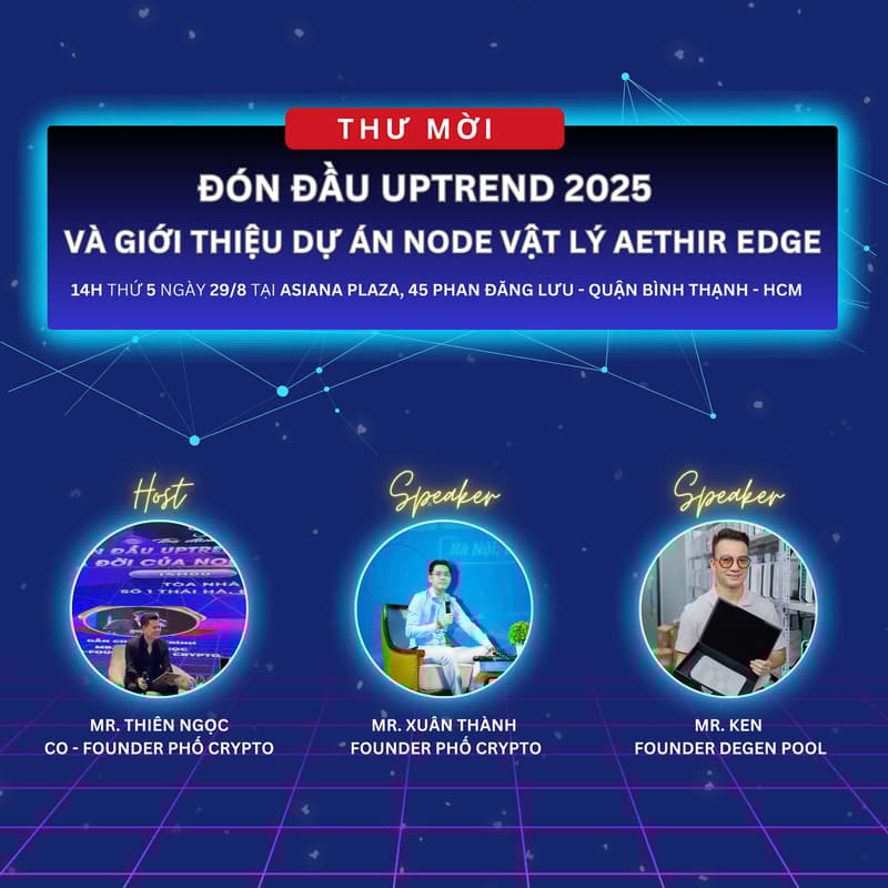 Ảnh bìa cho Aethir Edge Vietnam Meet Up