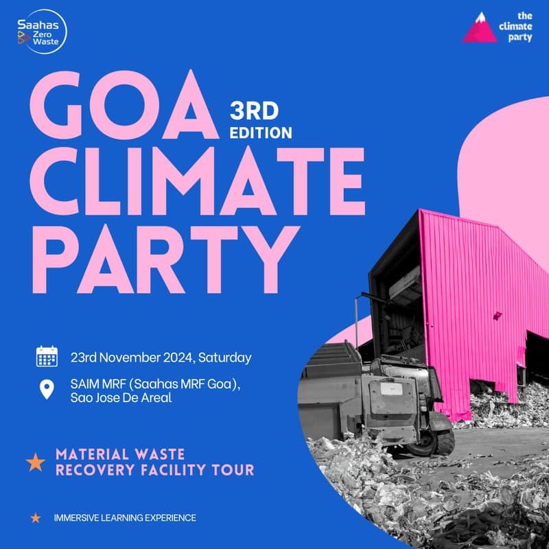 Cover Image for Goa Climate Party | Material Recovery Facility Tour