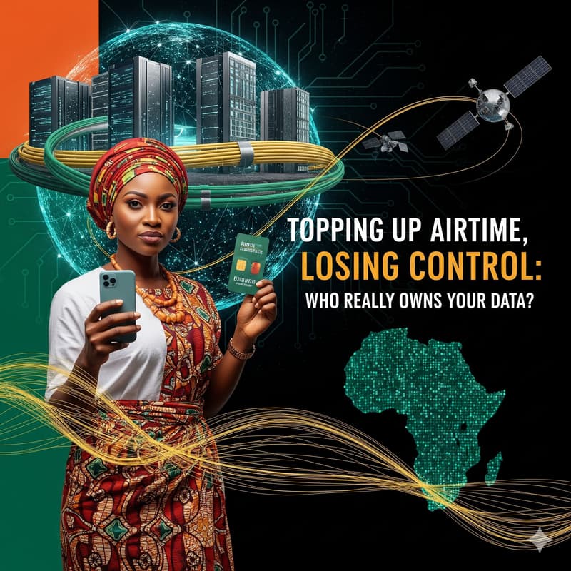 Cover Image for Topping Up Airtime, Losing Control: Who Really Owns Your Data?