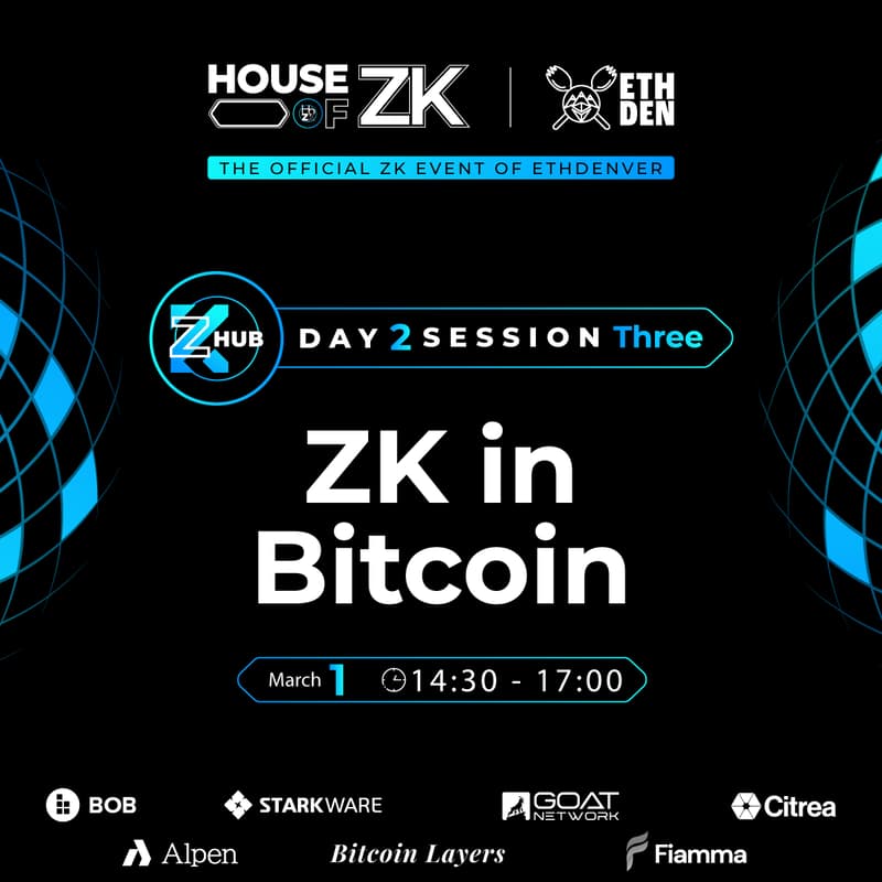 Cover Image for ZK Hub Session Three: ZK in Bitcoin