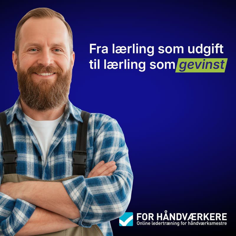 Cover Image for Fra lærling som udgift til lærling som gevinst præsenteres i samarbejde med Spira Forsikring