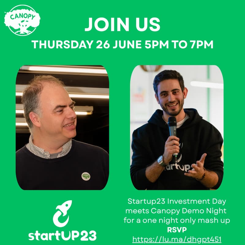 Cover Image for startUP23 and Canopy Demo Night