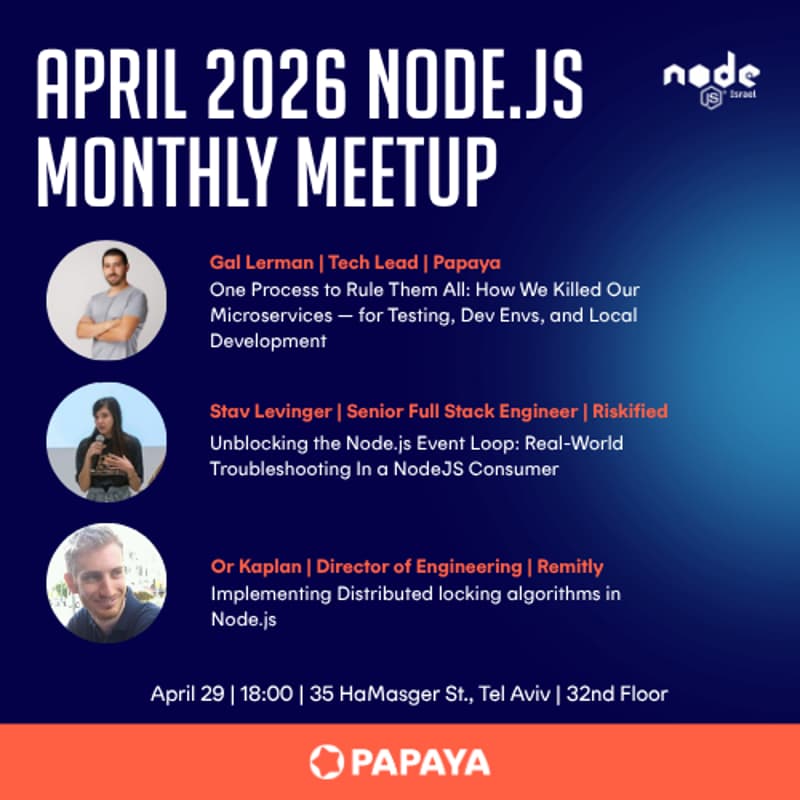 Cover Image for April 2026 Node.js Monthly Meetup