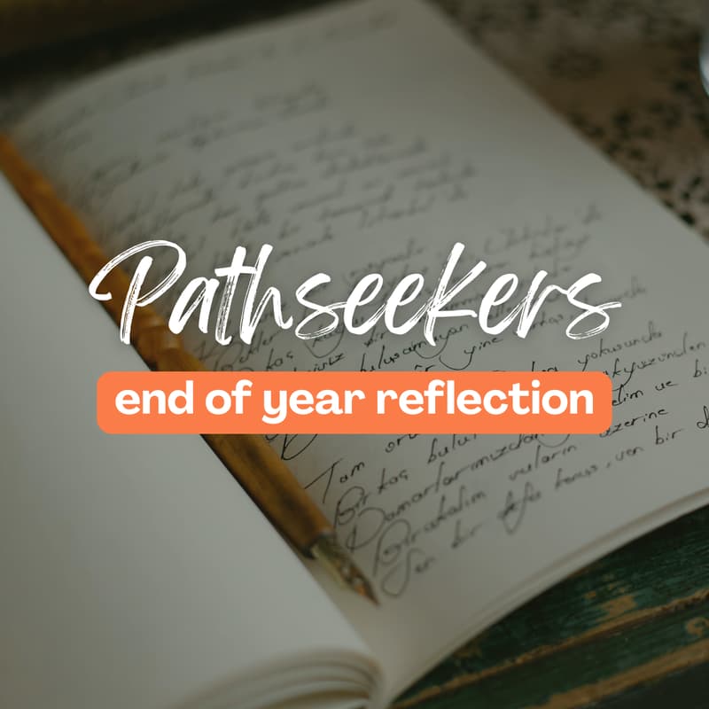 Cover Image for End of year reflection with Pathseekers