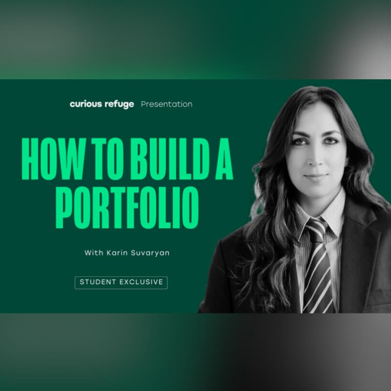 Cover Image for Curious Refuge Workshops: How to Build a Portfolio with Karin Suvaryan
