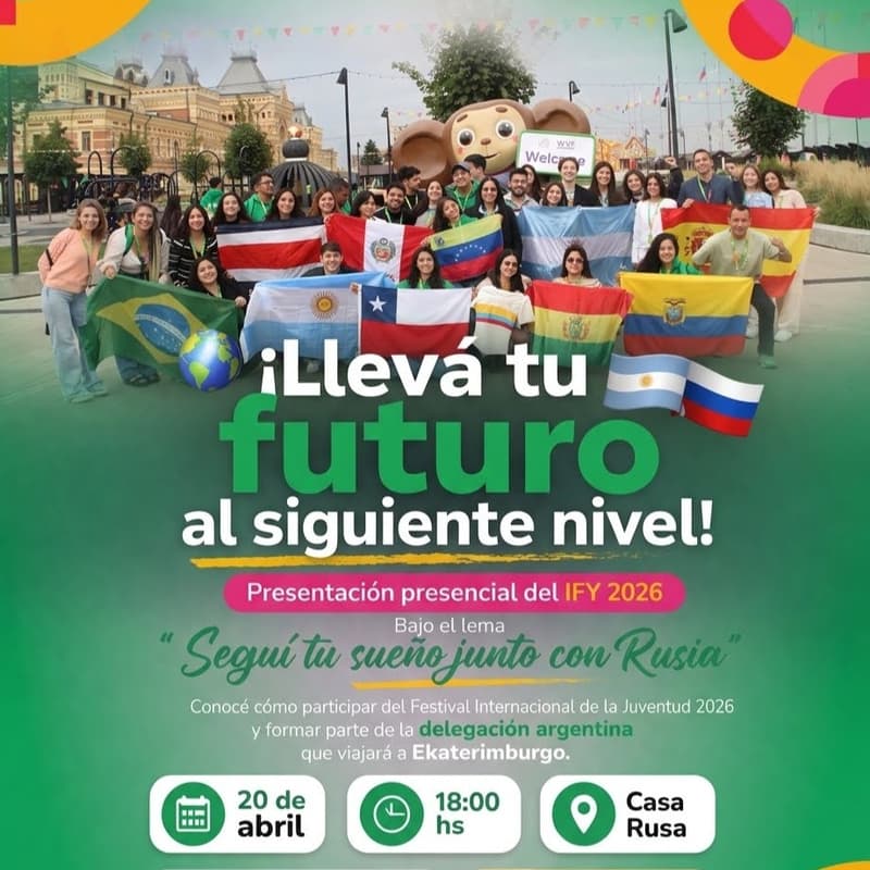 Cover Image for Presentacion en la Casa Rusa