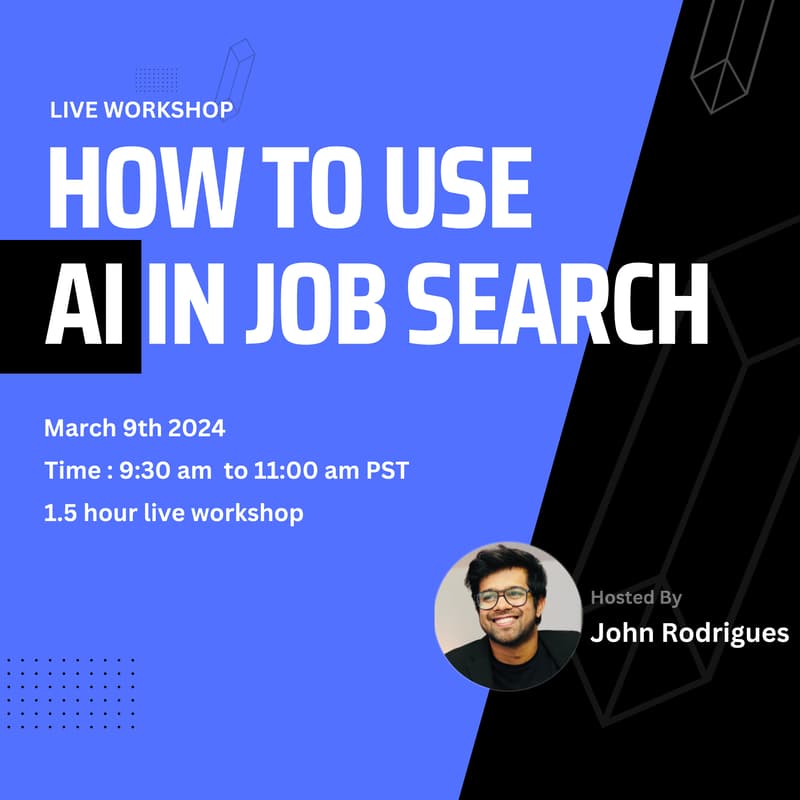 Cover Image for How to Use AI in Job Search Workshop