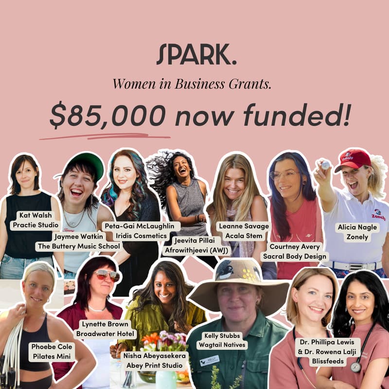 Cover Image for SPARK Women in Business Grants - Round Seven - Ask-anything-session