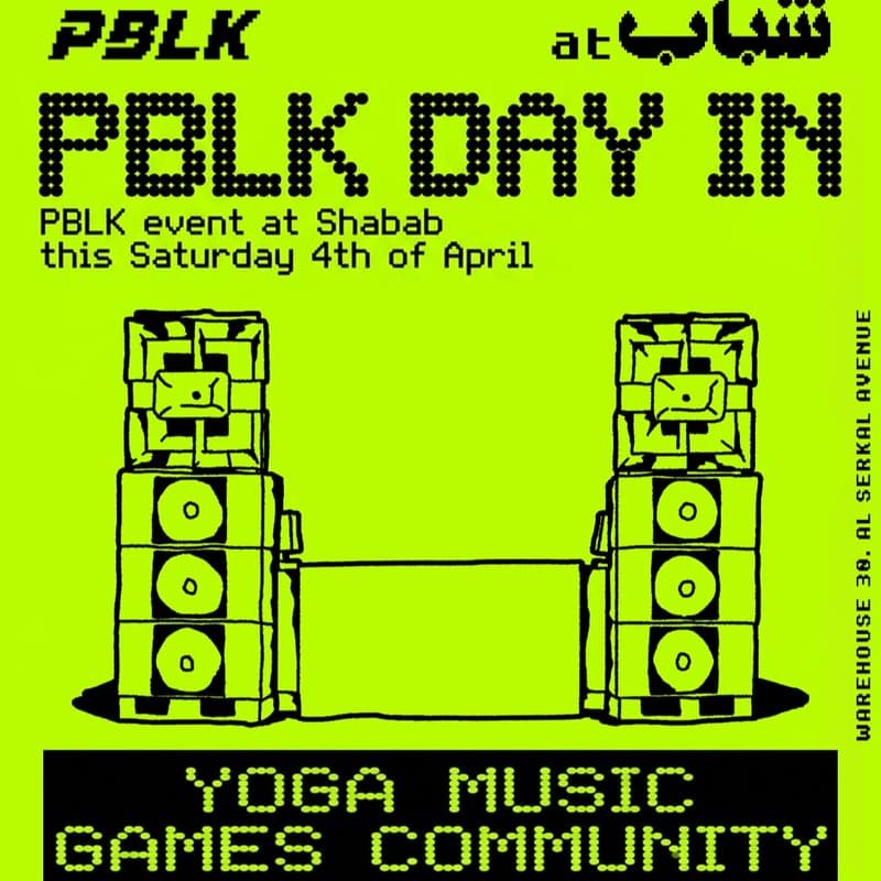 Cover Image for PBLK DAY IN @ SHABAB LABRATORY - Yoga with Claudia