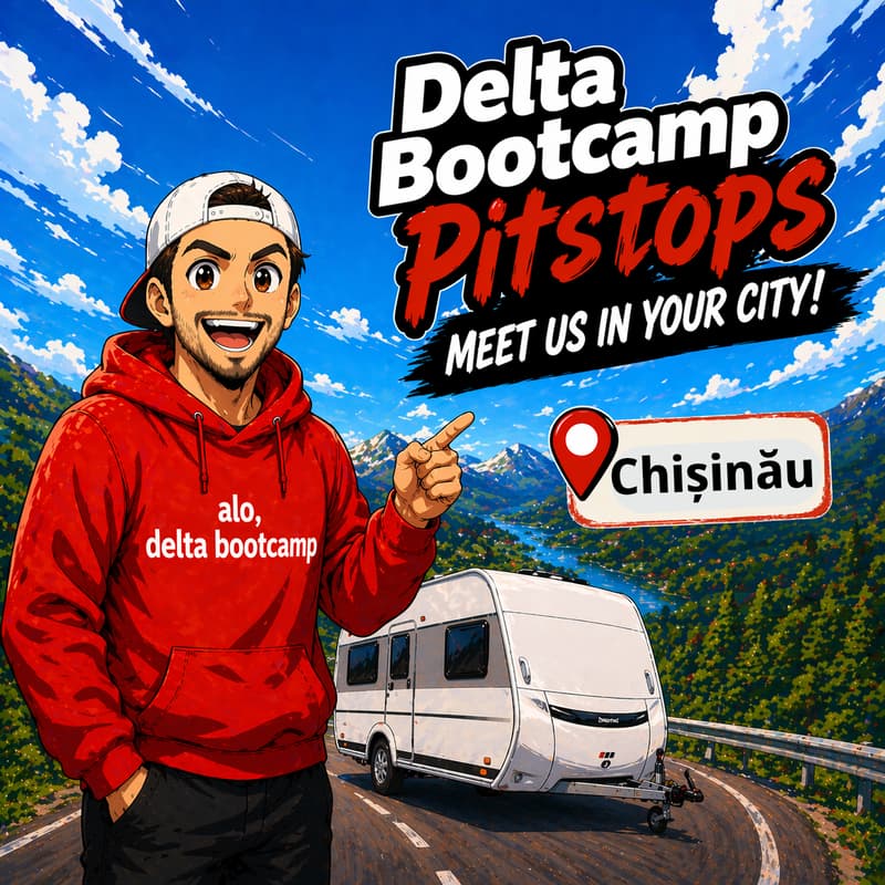 Cover Image for Chisinau Meetup | DELTA Bootcamp