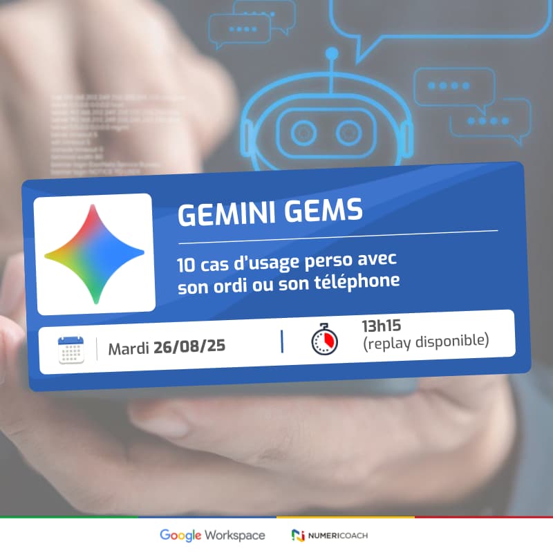 Cover Image for Gemini Gems : 10 cas d’usage perso avec son ordi ou son téléphone