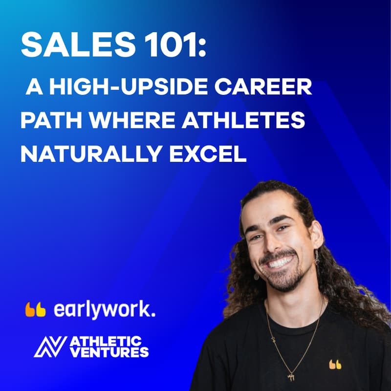 Cover Image for Sales 101: A high-upside career path where athletes naturally excel