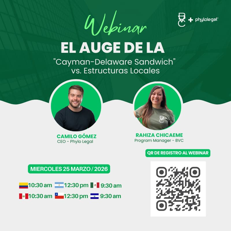 Cover Image for Webinar I El auge de la "Cayman-Delaware Sandwich" vs. Estructuras Locales