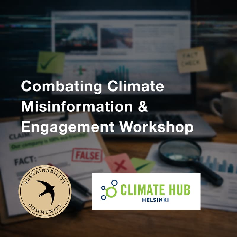 Cover Image for Combating Climate Misinformation & Engagement Workshop with Shooka Bidarian