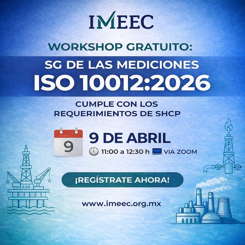 Cover Image for WORKSHOP: LA NUEVA ISO 10012:2026 "SG DE LAS MEDICIONES"
