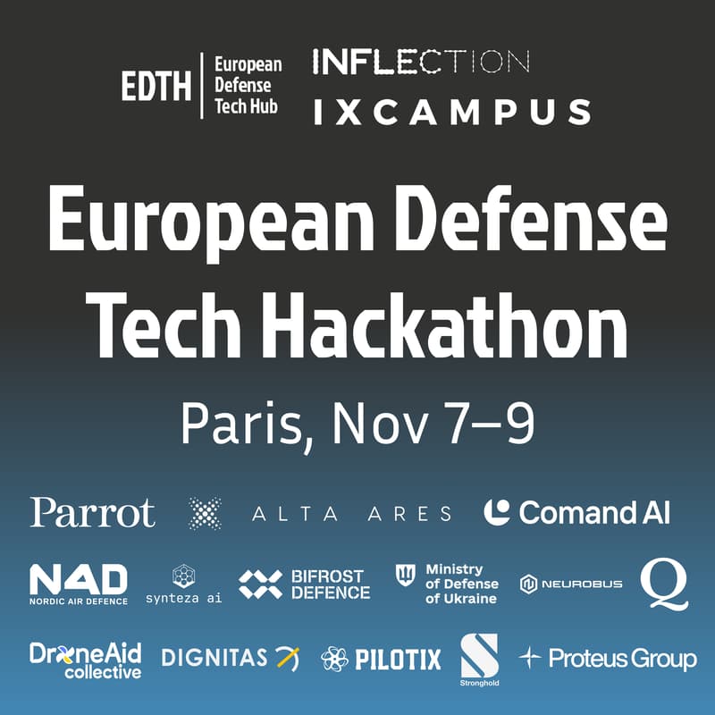 Cover Image for European Defense Tech Hackathon – Paris