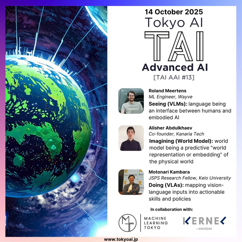 Cover Image for TAI AAI #13 - Embodied AI: From Seeing to Imagining to Doing
