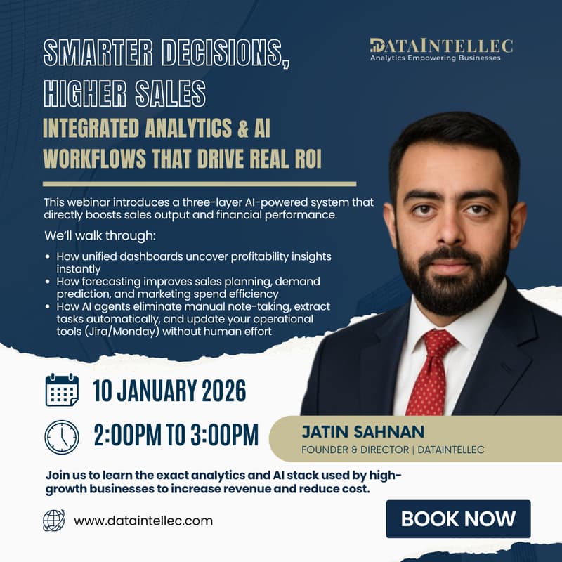 Cover Image for Smarter Decisions, Higher Sales: Integrated Analytics & AI Workflows