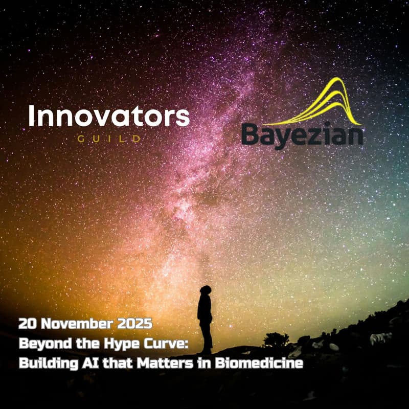 Cover Image for Innovators Guild - Beyond the Hype Curve: Building AI that Matters in Biomedicine