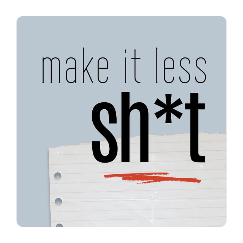 Cover Image for Make It Less Sh*t: How to Enjoy the Editing Process