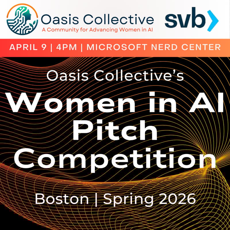 Cover Image for The Women in AI Pitch Competition: Boston Spring '26