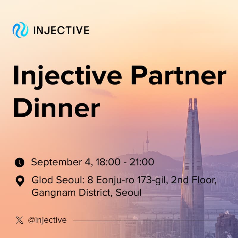 Cover Image for Injective Partner Dinner @KBW