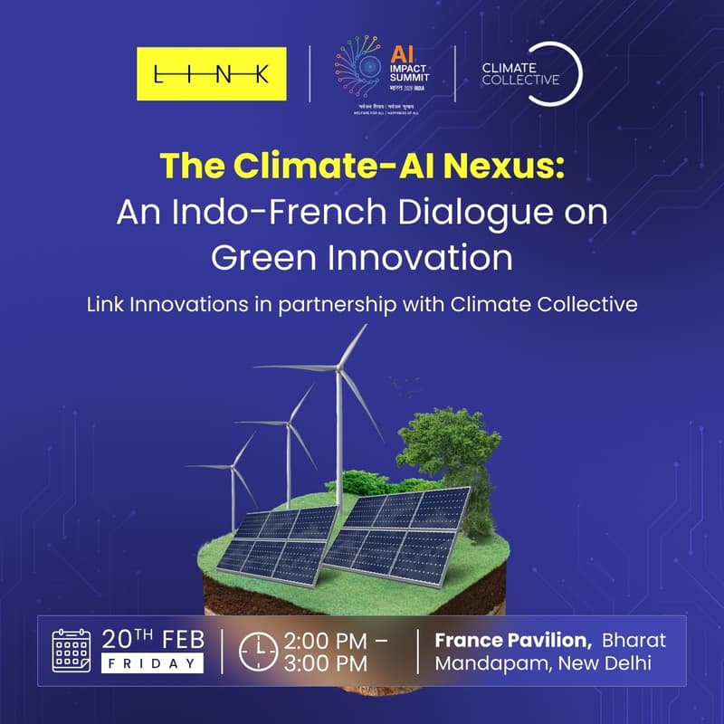 Cover Image for The Climate-AI Nexus: An Indo-French Dialogue on Green Innovation