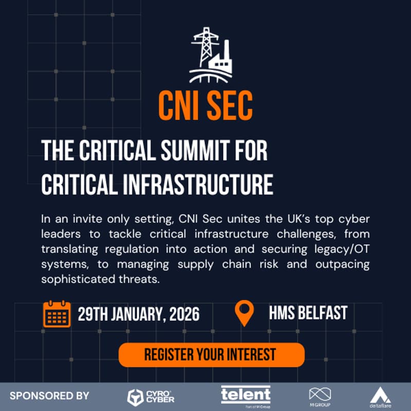 Cover Image for CNI SEC - The Critical Summit for Critical Infrastructure