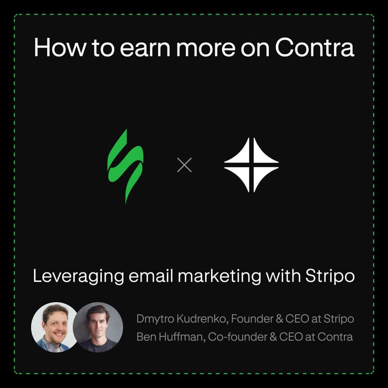 Cover Image for Learn how to earn more on Contra with Stripo