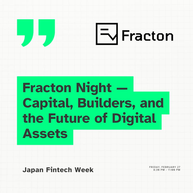 Cover Image for Fracton Night — Capital, Builders, and the Future of Digital Assets