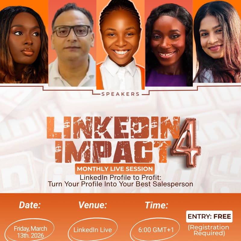 Cover Image for LinkedIn 4 Impact Live: LinkedIn Profile to Profit