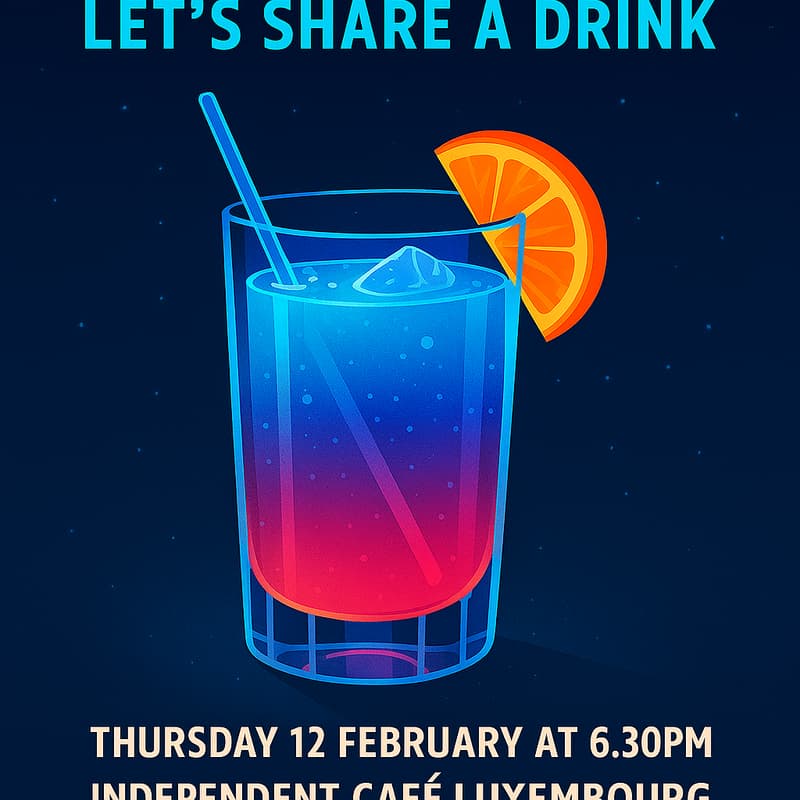 Cover Image for Opening of the year - Let's share a drink ***ONLY FOR MEMBERS***