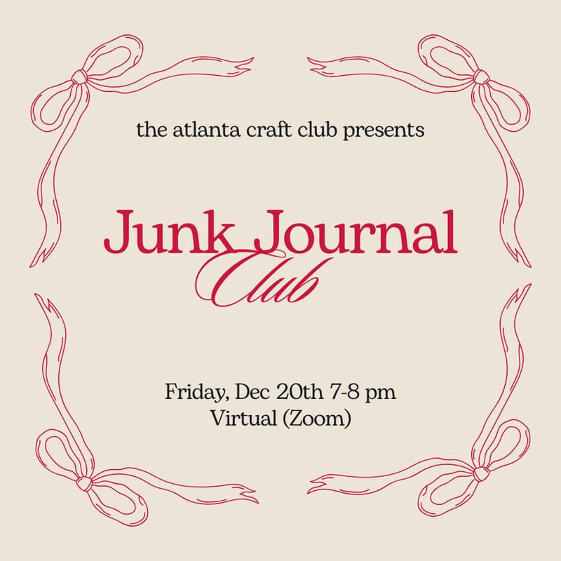 Cover Image for Junk Journal Club (Virtual)
